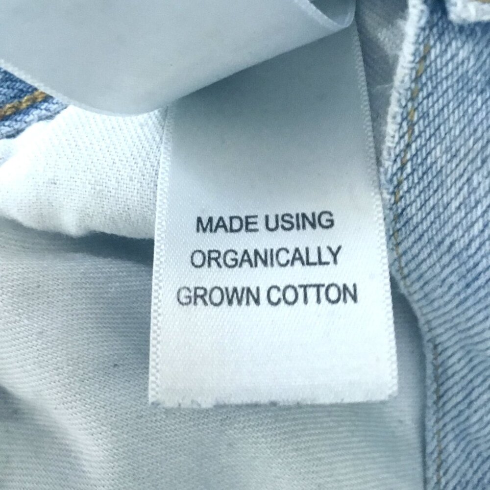 AGOLDE Minka Wide Leg Cargo Pocket Denim Jeans Light Blue High Rise 30 x 31 - Picture 12 of 12